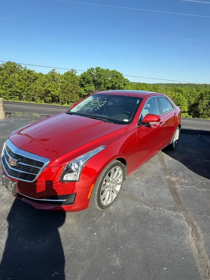 2017 /Light Platinum With Jet Black Accents Cadillac ATS 2.0L Turbo Luxury (1G6AH5SX0H0) with an 2.0L L4 DOHC 16V TURBO engine, Automatic transmission, located at 12830 Highway 21, De Soto, MO, 63020, (636) 337-7777, 38.153099, -90.573624 - Slip into something that feels upscale for the daily grind yet ready for spontaneous weekend escapes-this 2017 Cadillac ATS Sedan Luxury AWD is the kind of sporty, refined commuter that makes every run down Highway 21 feel like a reward. Whether you're headed to work in St. Louis County, meeting fri - Photo#0