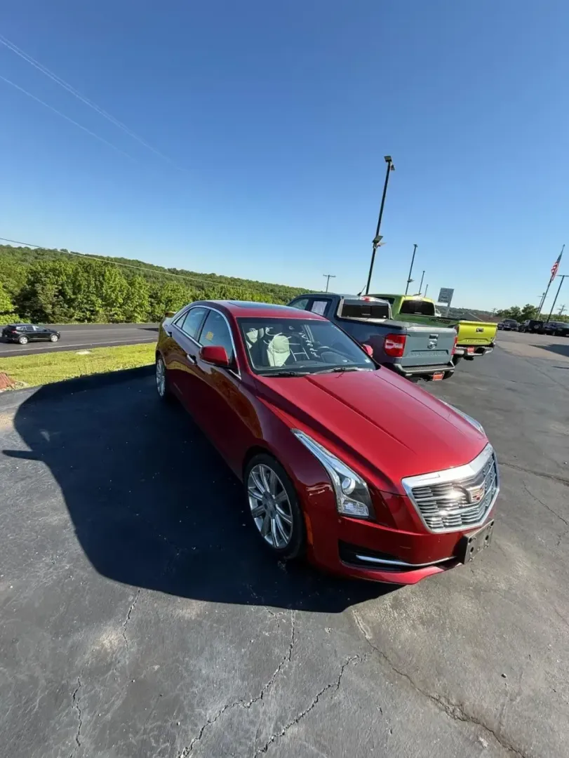 2017 /Light Platinum With Jet Black Accents Cadillac ATS 2.0L Turbo Luxury (1G6AH5SX0H0) with an 2.0L L4 DOHC 16V TURBO engine, Automatic transmission, located at 12830 Highway 21, De Soto, MO, 63020, (636) 337-7777, 38.153099, -90.573624 - Slip into something that feels upscale for the daily grind yet ready for spontaneous weekend escapes-this 2017 Cadillac ATS Sedan Luxury AWD is the kind of sporty, refined commuter that makes every run down Highway 21 feel like a reward. Whether you're headed to work in St. Louis County, meeting fri - Photo#2