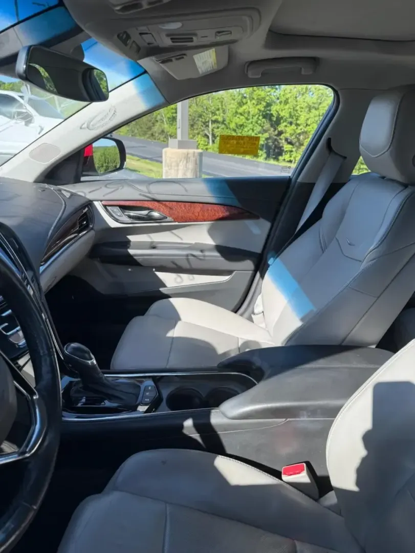 2017 /Light Platinum With Jet Black Accents Cadillac ATS 2.0L Turbo Luxury (1G6AH5SX0H0) with an 2.0L L4 DOHC 16V TURBO engine, Automatic transmission, located at 12830 Highway 21, De Soto, MO, 63020, (636) 337-7777, 38.153099, -90.573624 - Slip into something that feels upscale for the daily grind yet ready for spontaneous weekend escapes-this 2017 Cadillac ATS Sedan Luxury AWD is the kind of sporty, refined commuter that makes every run down Highway 21 feel like a reward. Whether you're headed to work in St. Louis County, meeting fri - Photo#3