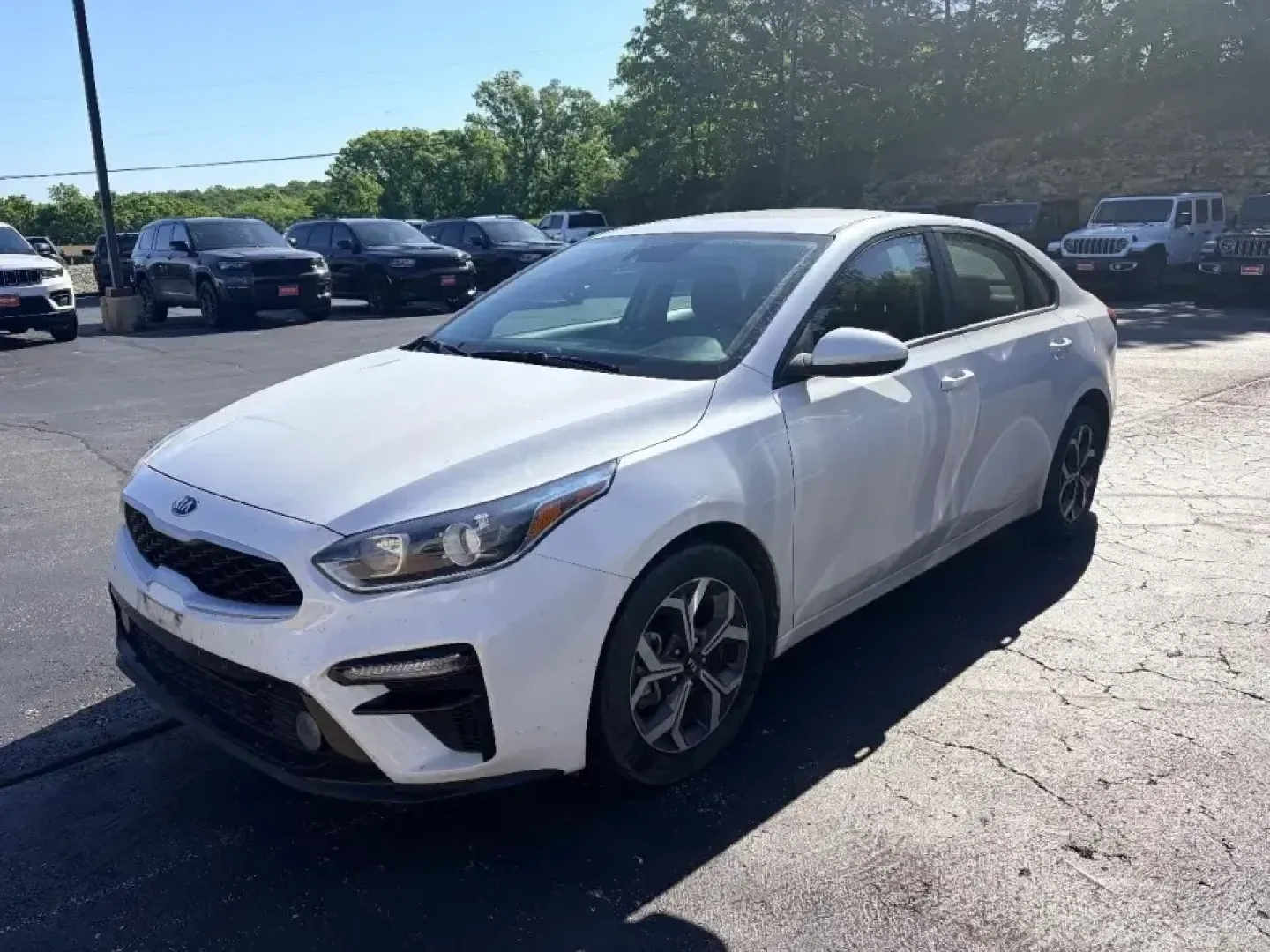 2021 /Black Kia Forte LXS (3KPF24ADXME) with an 2.0L L4 DOHC 16V engine, Automatic transmission, located at 12830 Highway 21, De Soto, MO, 63020, (636) 337-7777, 38.153099, -90.573624 - Whether you're commuting daily from De Soto into St. Louis County, shuttling kids to practices, or planning a weekend road trip down I-55, this 2021 Kia Forte LXS is the kind of practical sedan that fits real-life routines. With impressive fuel economy, easy-to-live-with tech, and a comfortable cabi - Photo#1