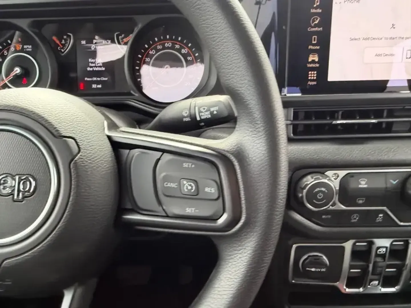 2026 /Black Cloth Jeep Gladiator Sport (1C6PJTAG9TL) with an 3.6L V6 engine, 6M transmission, located at 970 Woodlawn Dr., Farmington, MO, 63640, (573) 431-7800, 37.825642, -90.468674 - When your weekends bounce between hauling gear to St. Joe State Park, cruising K Highway for a quick lake day, and still needing a comfortable daily driver for the commute through Farmington, the right truck has to be more than tough-it has to fit your lifestyle. This 2026 Jeep Gladiator Sport 4WD i - Photo#12
