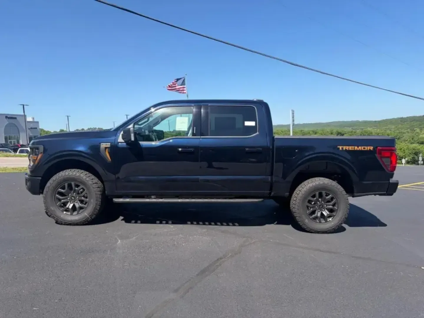 2026 /Black Ford F-150 Tremor (1FTFW4L55TF) with an 5.0L engine, Automatic transmission, located at 12836 Highway 21, De Soto, MO, 63020, (636) 337-7777, 38.151867, -90.575615 - Weekend lake runs to Washington State Park, hauling gear down MO-21, or heading out before sunrise for a day on the trails-if your lifestyle calls for a truck that can do work and play without feeling like a penalty box, this **2026 Ford F-150 Tremor** is built for it. Finished in striking **Antima - Photo#1