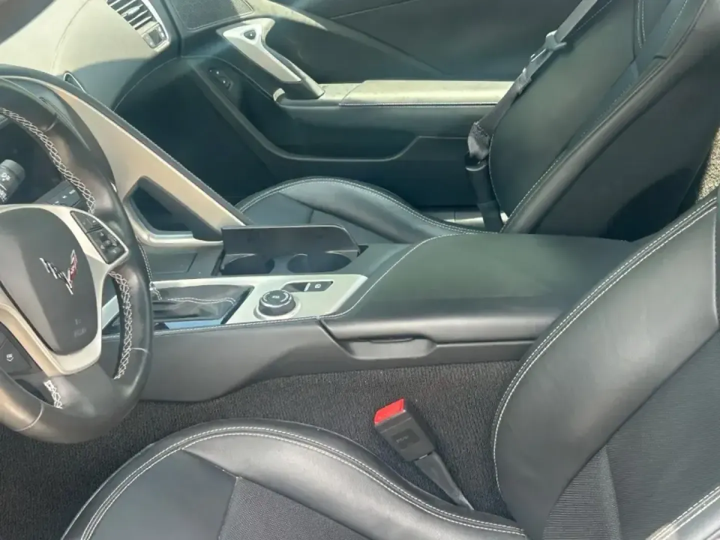 2014 /Black Chevrolet Corvette Stingray Base 3LT (1G1YF3D74E5) with an Other engine, Automatic transmission, located at 970 Woodlawn Dr., Farmington, MO, 63640, (573) 431-7800, 37.825642, -90.468674 - Top-down sunsets on Highway 67, a quick escape to St. Joe State Park, or a Friday-night cruise through downtown Farmington-this 2014 Chevrolet Corvette Stingray Convertible was made for drivers who want their commute to feel like a mini road trip. With its sleek Cyber Gray Metallic exterior and Jet - Photo#11
