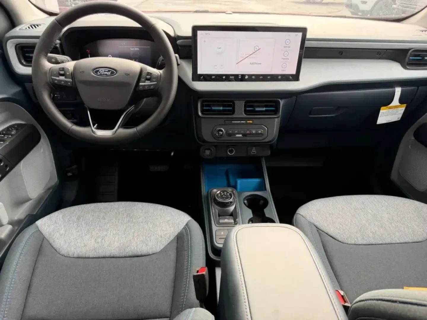 2026 /Navy Pier/Aspen Gray Cloth Ford Maverick XLT (3FTTW8JA6TR) with an 2.0L engine, CVT transmission, located at 141 Commercial Dr, Fredericktown, MO, 63645, (573) 783-6432, 37.570087, -90.320648 - Weekend projects, lake days, and long commutes through the Ozarks all get easier when your truck fits real life-easy to park, comfortable for the crew, and ready for whatever the week throws at you. This **2026 Ford Maverick XLT** in **Ruby Red** is built for drivers who want pickup versatility with - Photo#9