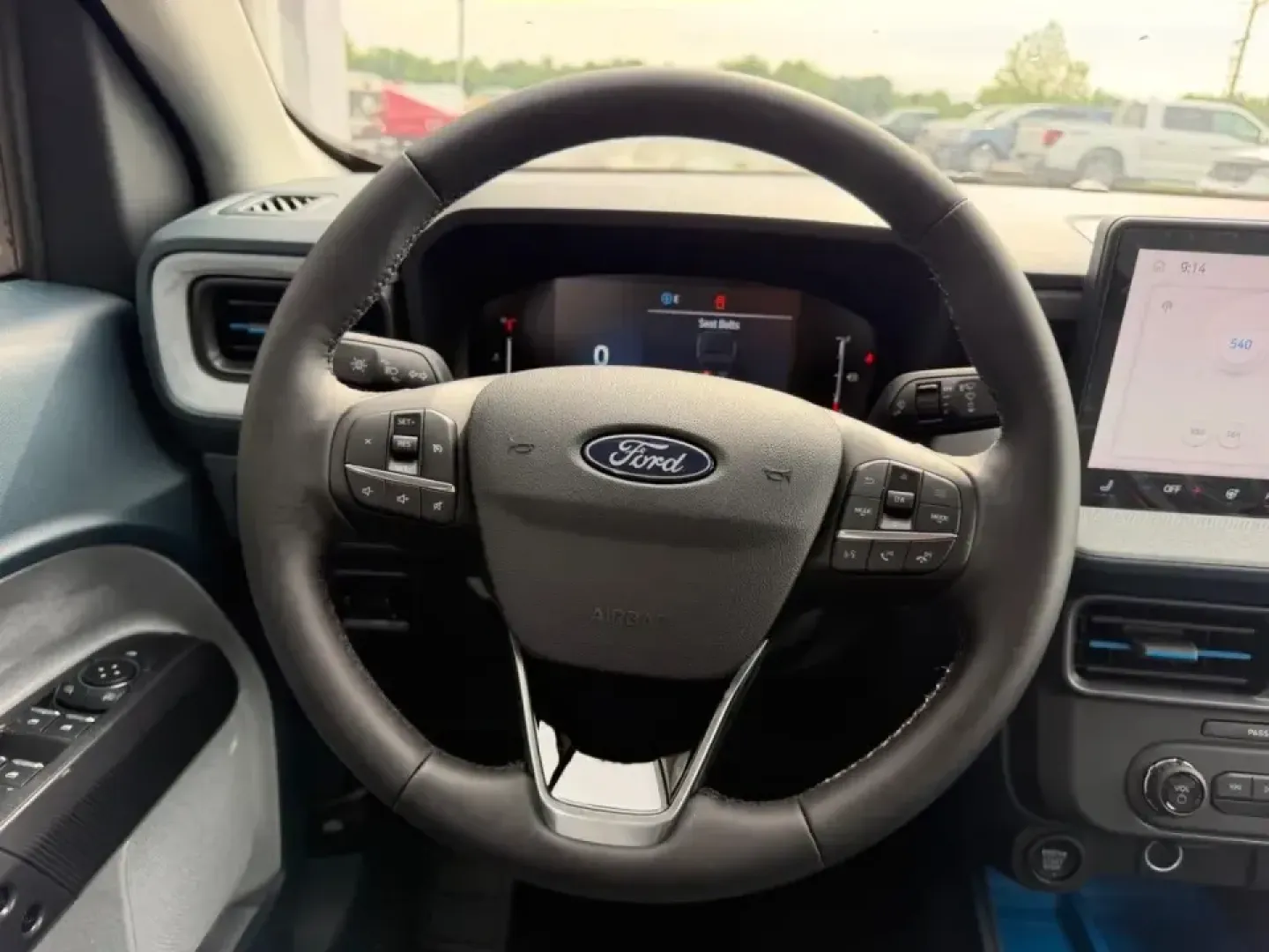 2026 /Navy Pier/Aspen Gray Cloth Ford Maverick XLT (3FTTW8JA6TR) with an 2.0L engine, CVT transmission, located at 141 Commercial Dr, Fredericktown, MO, 63645, (573) 783-6432, 37.570087, -90.320648 - Weekend projects, lake days, and long commutes through the Ozarks all get easier when your truck fits real life-easy to park, comfortable for the crew, and ready for whatever the week throws at you. This **2026 Ford Maverick XLT** in **Ruby Red** is built for drivers who want pickup versatility with - Photo#10