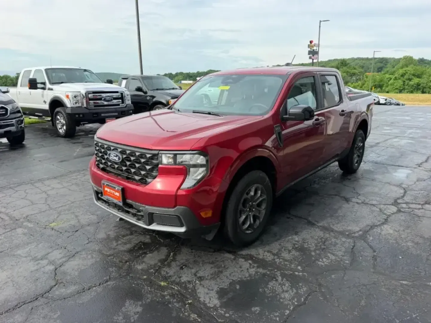 2026 /Navy Pier/Aspen Gray Cloth Ford Maverick XLT (3FTTW8JA6TR) with an 2.0L engine, CVT transmission, located at 141 Commercial Dr, Fredericktown, MO, 63645, (573) 783-6432, 37.570087, -90.320648 - Weekend projects, lake days, and long commutes through the Ozarks all get easier when your truck fits real life-easy to park, comfortable for the crew, and ready for whatever the week throws at you. This **2026 Ford Maverick XLT** in **Ruby Red** is built for drivers who want pickup versatility with - Photo#6