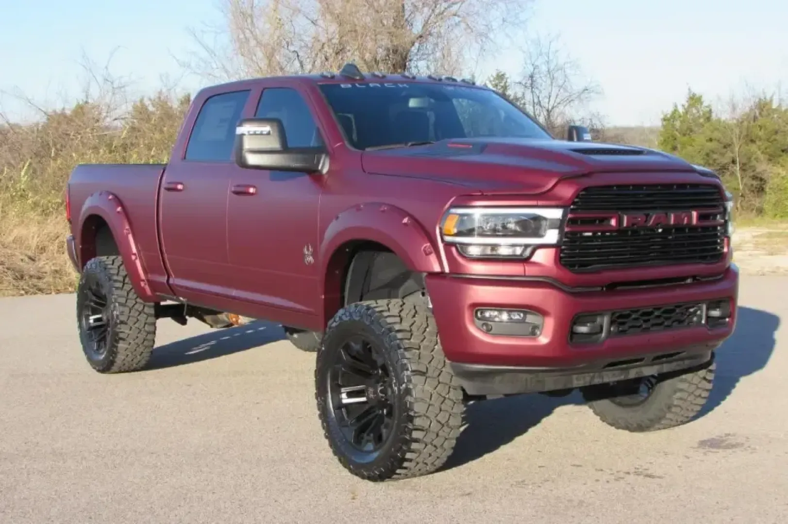 2024 /Black Ram 3500 Laramie (3C63R3EL4RG) with an 6.7L L6 OHV 24V TURBO DIESEL engine, 6A transmission, located at 12830 Highway 21, De Soto, MO, 63020, (636) 337-7777, 38.153099, -90.573624 - **Unleash Your Adventurous Spirit with the 2024 Ram 3500 Laramie!** <br /> <br /> Are you ready to elevate your weekend getaways or tackle tough jobs with ease? Look no further than the 2024 Ram 3500 Laramie, the perfect blend of power, comfort, and technology. This heavy-duty truck is designed for - Photo#0